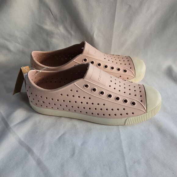 Native Cream and Pink Perforated Mules - Picture 1 of 6